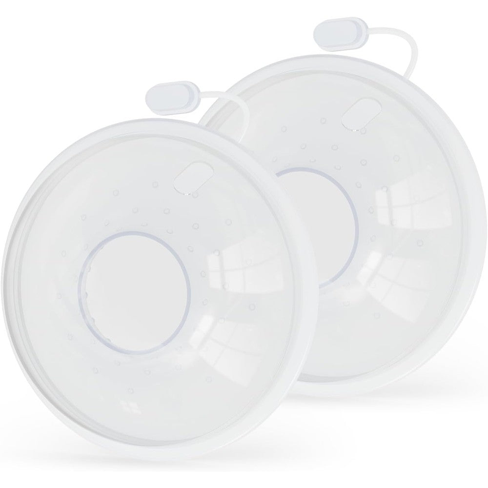Hranio breast milk collector silicone shells front view
