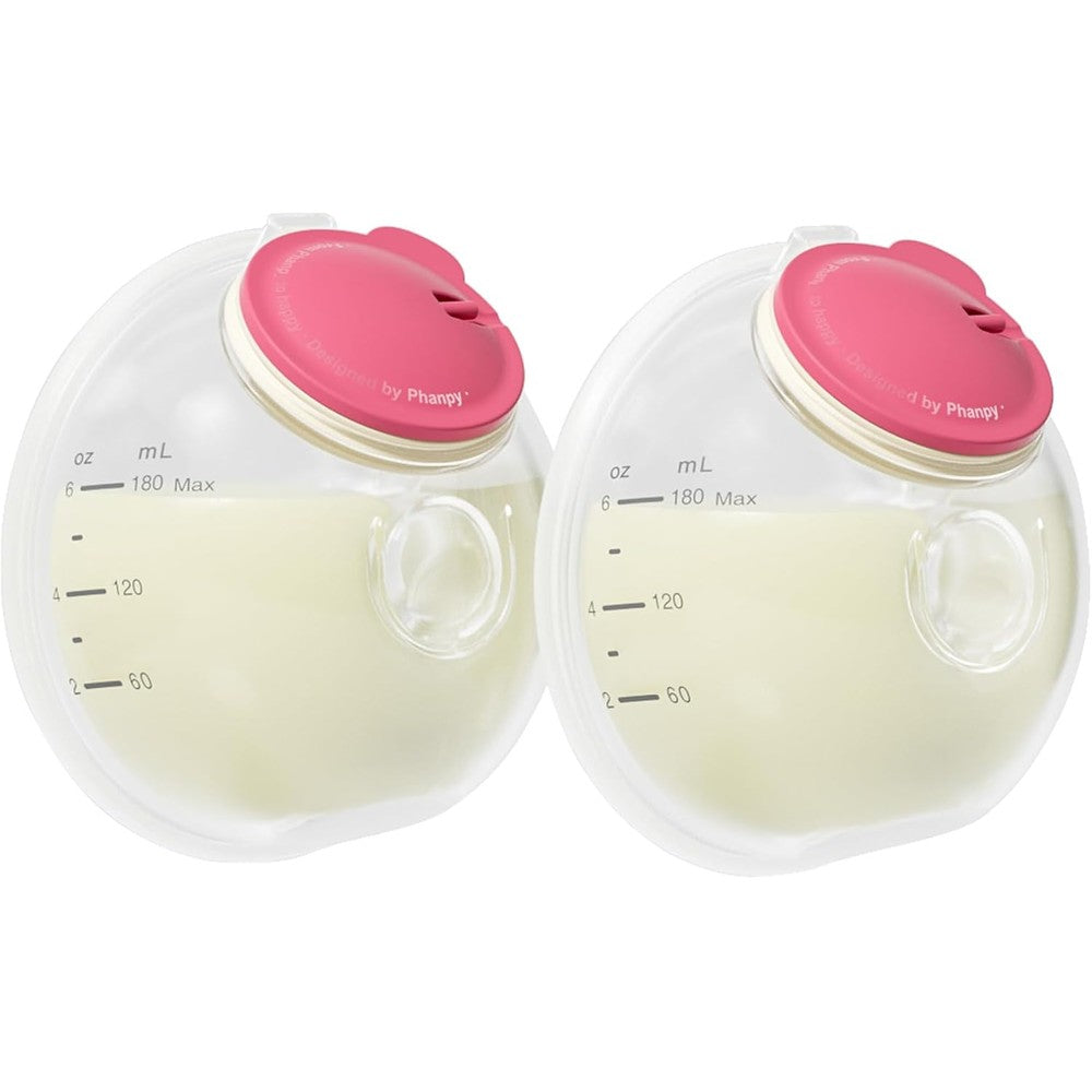 Momcozy colostrum collector reusable breast milk storage kit