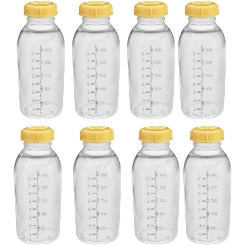 Medela Breastmilk Collection and Storage Bottles 8 Ounce front view