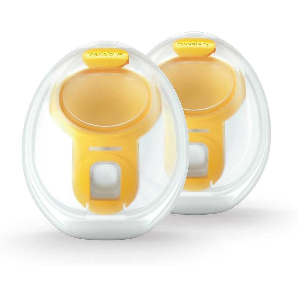 Medela hands-free collection cups set front view