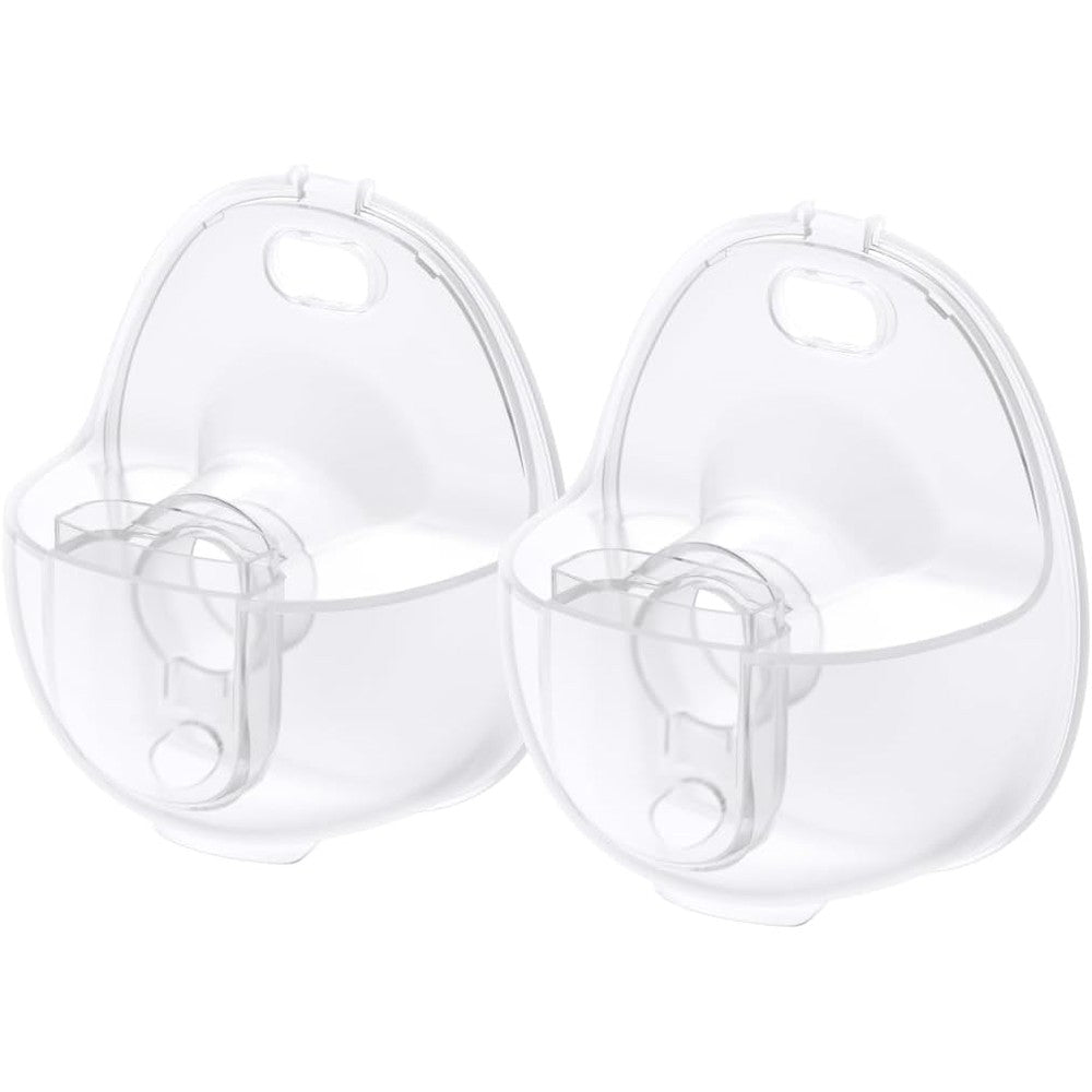 Eufy Original Milk Container 2-Pack front view for wearable pumps