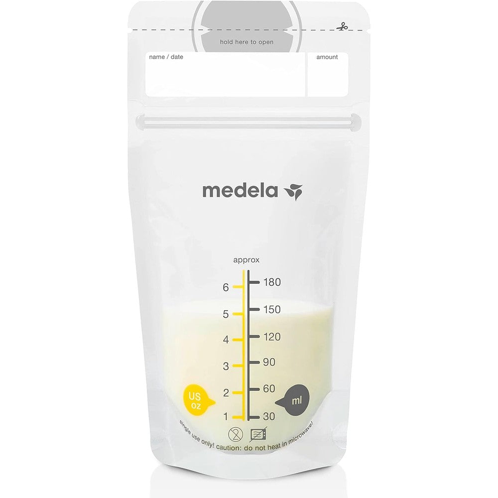 Medela Breastmilk Storage Bags 200 Count front view packaging