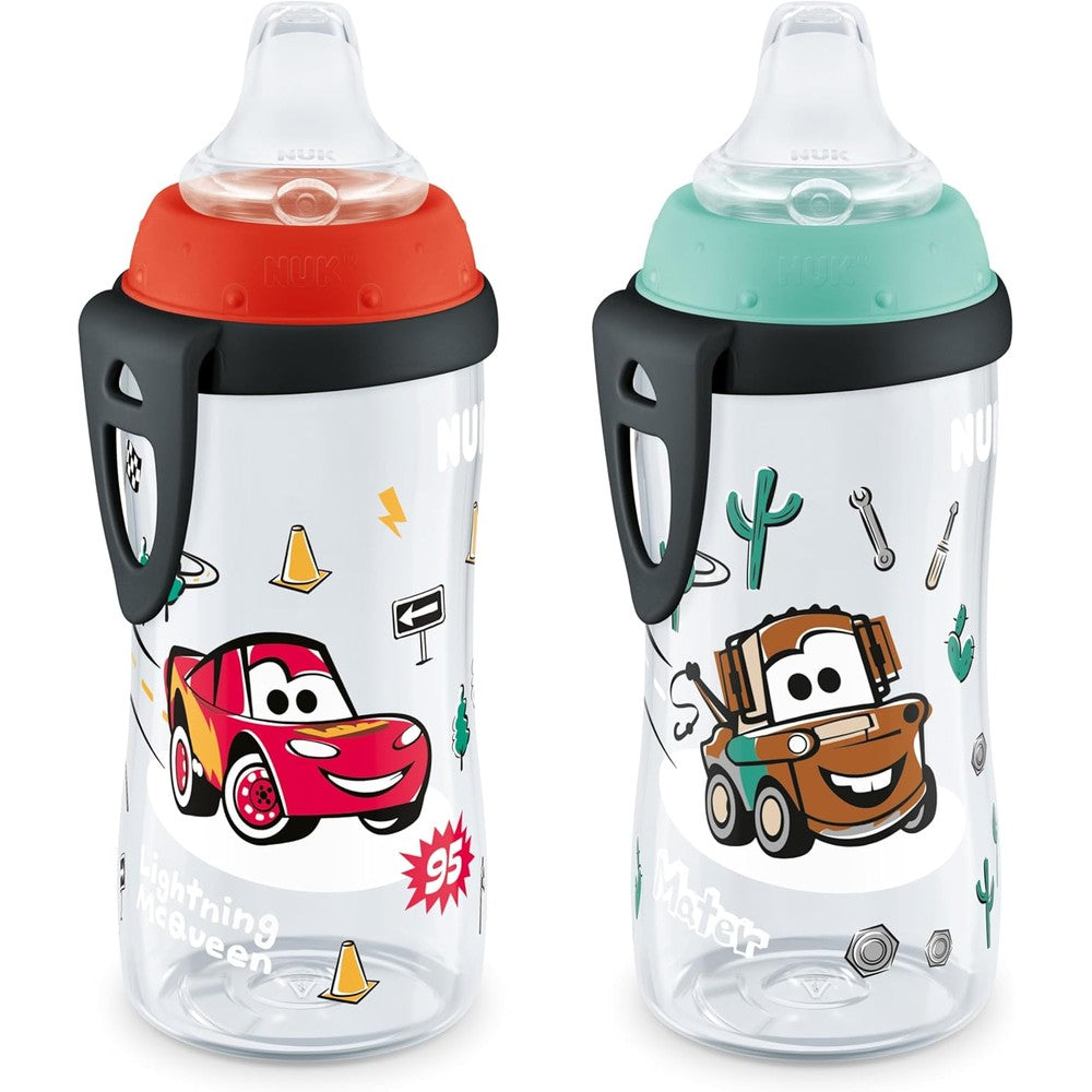 NUK Active Sippy Cup Disney Cars front view