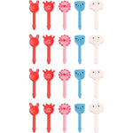 CRZQXOUR animal patterned children food forks front view for bento box decoration