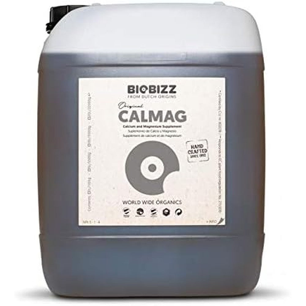 BioBizz CalMag 10 Liter bottle front view organic plant supplement