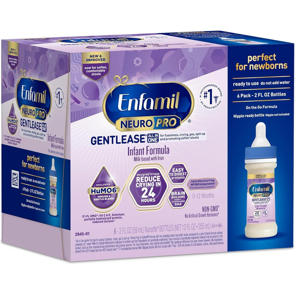 Enfamil NeuroPro Gentlease Ready to Feed Infant Formula front packaging view