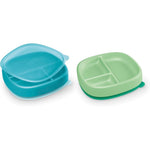 NUK suction plates and lid 2 pack front view