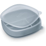 NUK for Nature suction plate with leak-proof lid front view