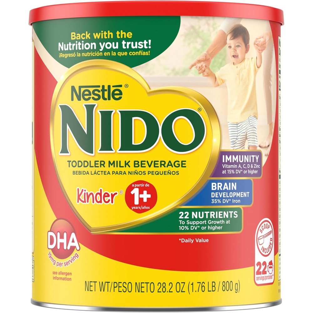 Nestle Nido Kinder One Plus canister front view