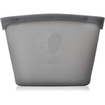 Evenflo Silicone Steam Sanitizing Bag Grey front view
