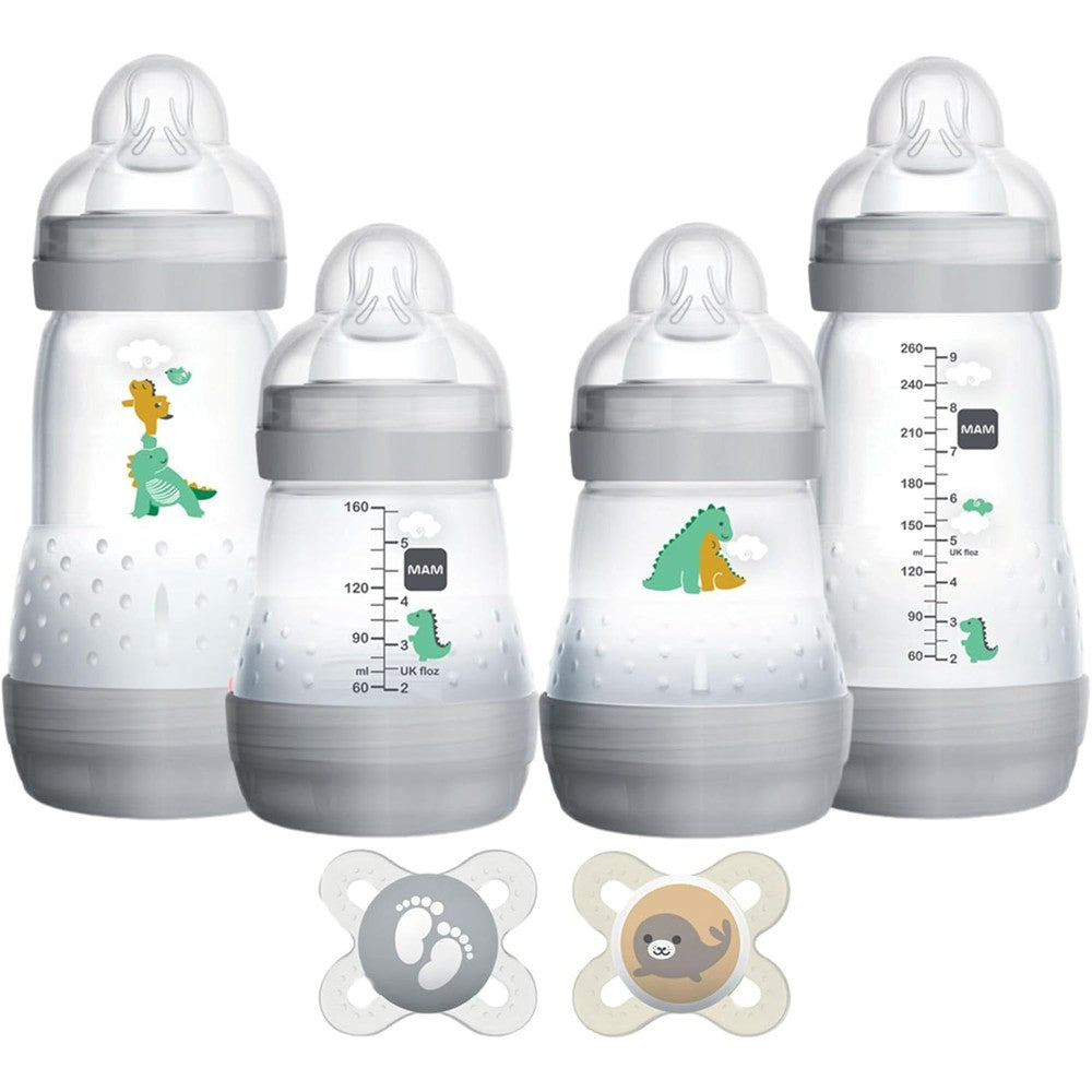 MAM Feed and Soothe 6-piece feeding set front view