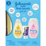 Johnson's First Touch Baby Essentials Gift Set front view