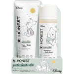 The Honest Company Disney Winnie the Pooh baby shampoo and lotion bundle front view