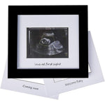 IHEIPYE baby sonogram photo frame front view showcasing first ultrasound picture setup