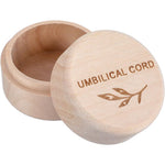 Gsbnjuy wooden umbilical cord keepsake box front view