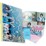 NCT WISH Poppop 2nd Mini Album Photobook Version front view showcasing blue textured cover art.