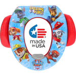 Nickelodeon PAW Patrol soft potty seat front view for toddler toilet training