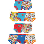 Disney Pixar Cars toddler potty training pants front view featuring Lightning McQueen prints