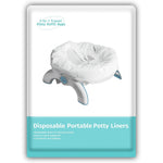 Newnice disposable potty liners with absorbent pads front view