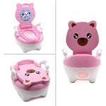 Xkmt portable bear potty training seat front view
