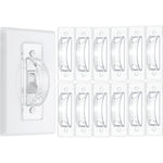 Bates Choice toggle light switch guard cover front view