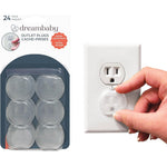 Dreambaby plastic baby safety outlet plug covers front view