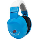 Lucid Audio HearMuffs Kids Hearing Protection blue front view