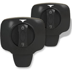 Zentivor 2-Pack Child Safety Oven Lock front view