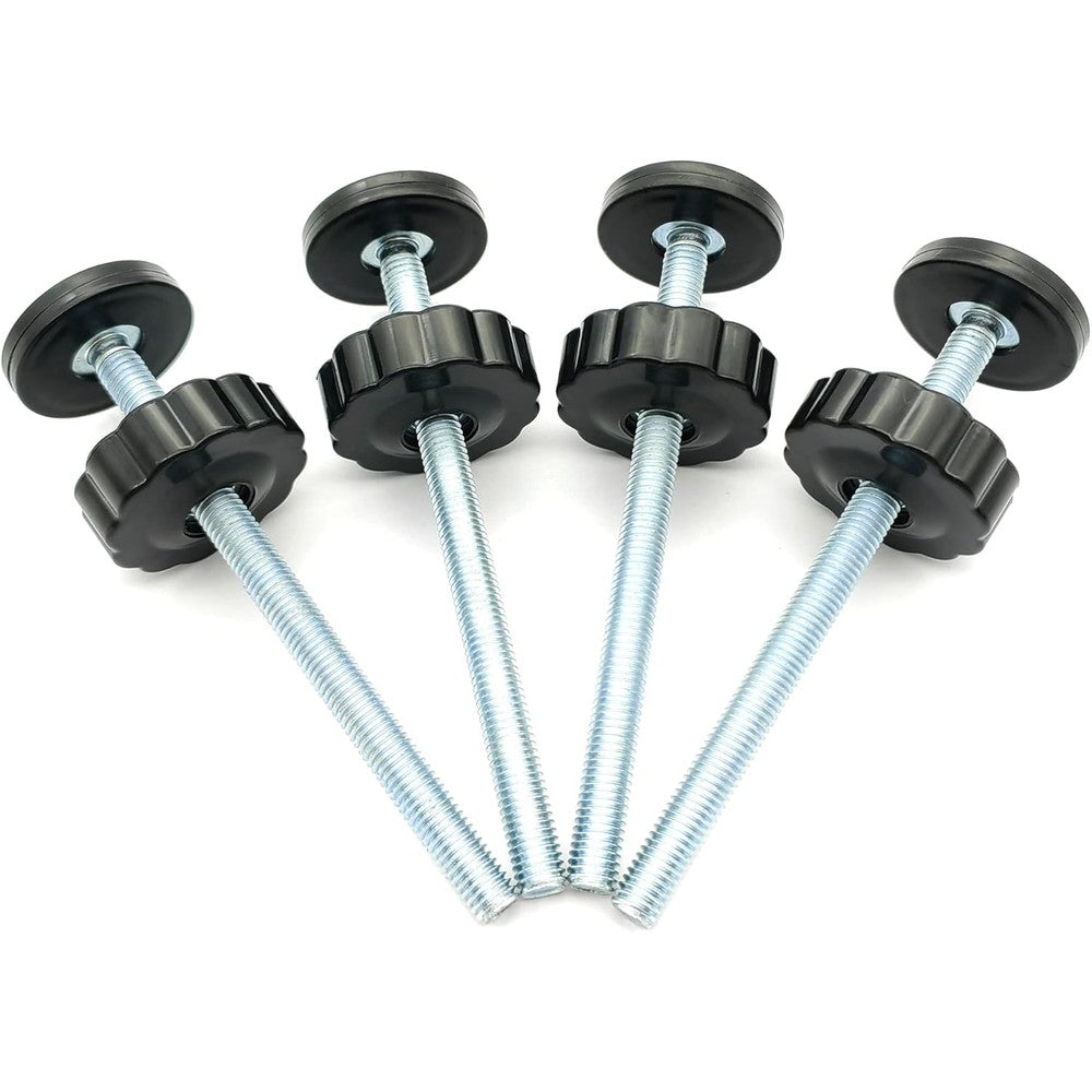 Vmaisi 8mm baby gate threaded spindle rod front view replacement hardware kit