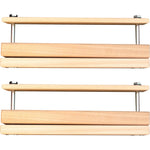 Cardinal Gates SPC02 Spindle Clamp front view of premium solid wood banister adapter for safety gates.