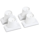 Wall Nanny Extender four pack kit front view for baby gate protection
