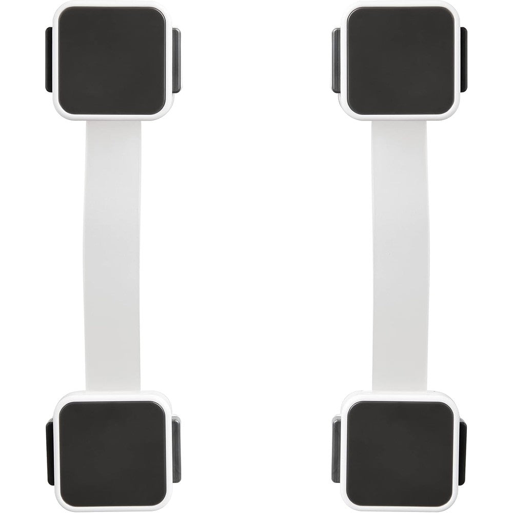 Munchkin Xtraguard Dual Action Multi Use Latches front view of 2 pack