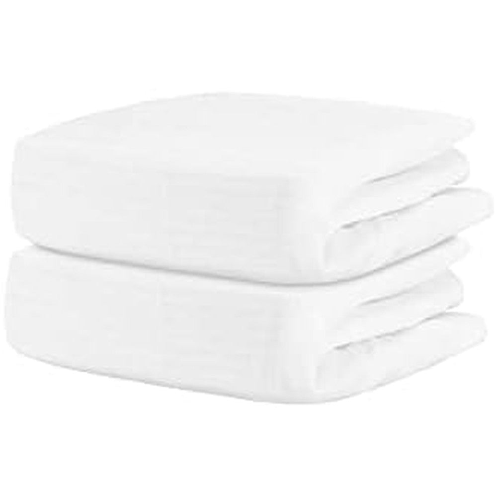 Newton Baby organic fitted crib sheets 2-pack front view