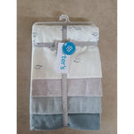 Carter's baby receiving blankets 4-pack set front view