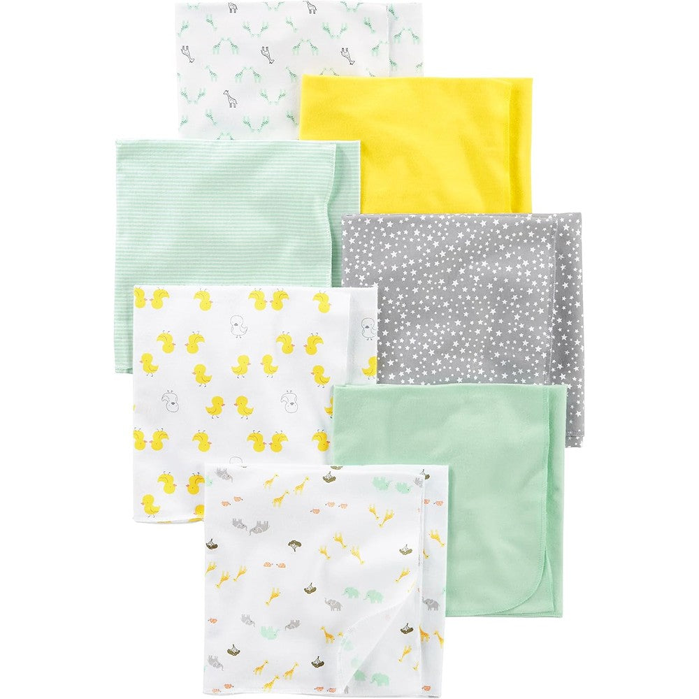 Simple Joys by Carter's flannel receiving blankets front view