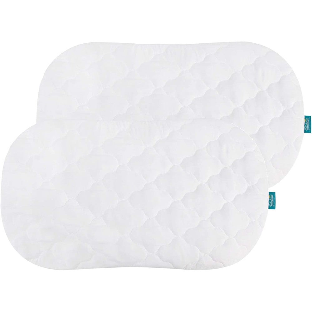 Biloban bassinet mattress cover front view