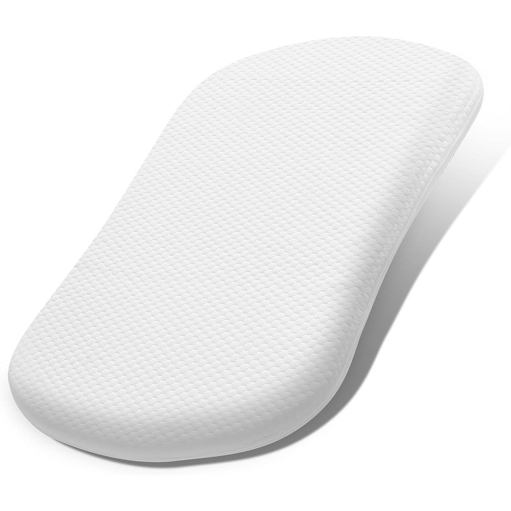 Lisara 30 x 18 Dual Sided Gel Memory Foam Bassinet Mattress front view