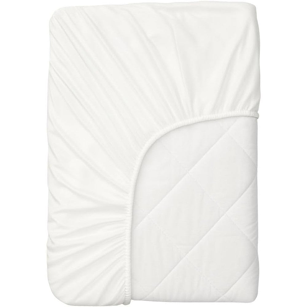 Continental Bedding premium polyester crib mattress pad front view