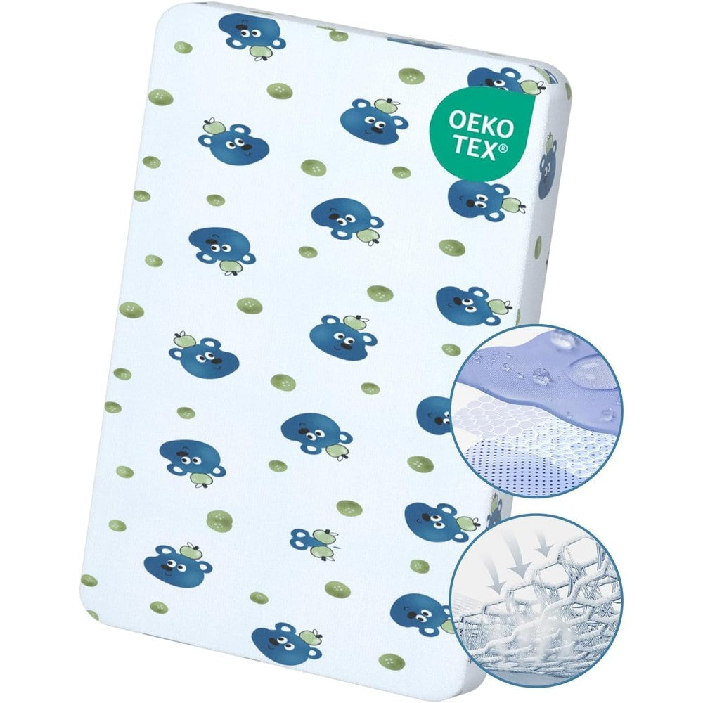 Britevo Pack and Play Mattress Pad front view
