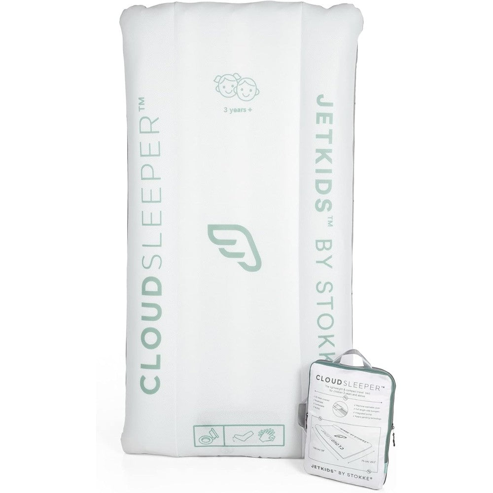 Stokke JetKids CloudSleeper inflatable bed front view