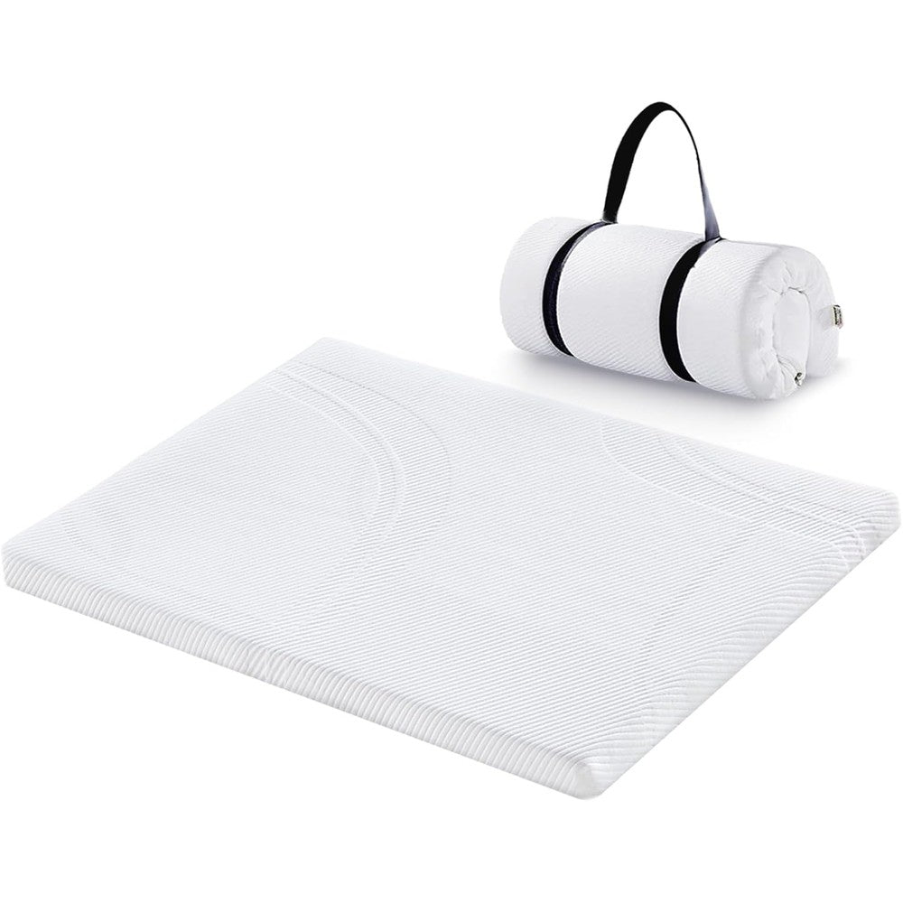 Ustenroya pack and play mattress front view high density foam