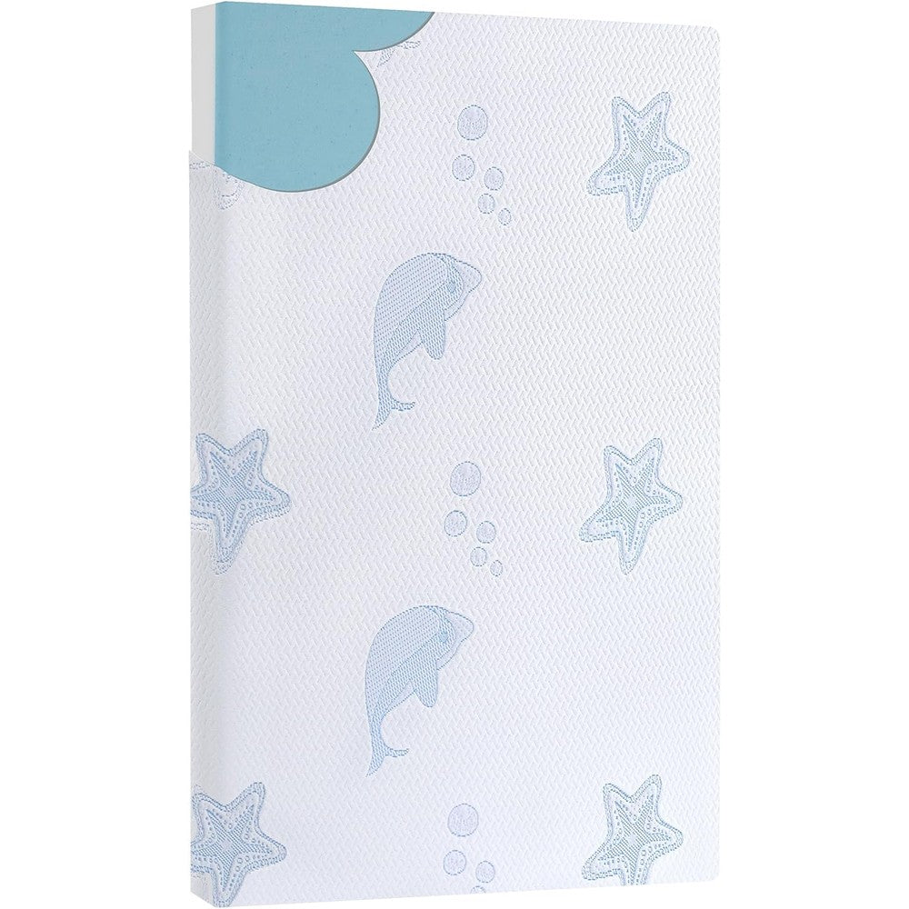VMFKPNR Dual-Sided Memory Foam Pack and Play Mattress front view