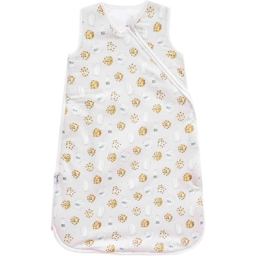 Copper Pearl Premium 3 Layer Knit Sleep Bag Chip front view wearable blanket for babies