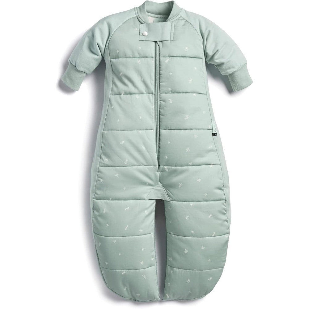 ErgoPouch Sleep Suit Bag 3.5 TOG Sage front view wearable blanket for toddlers