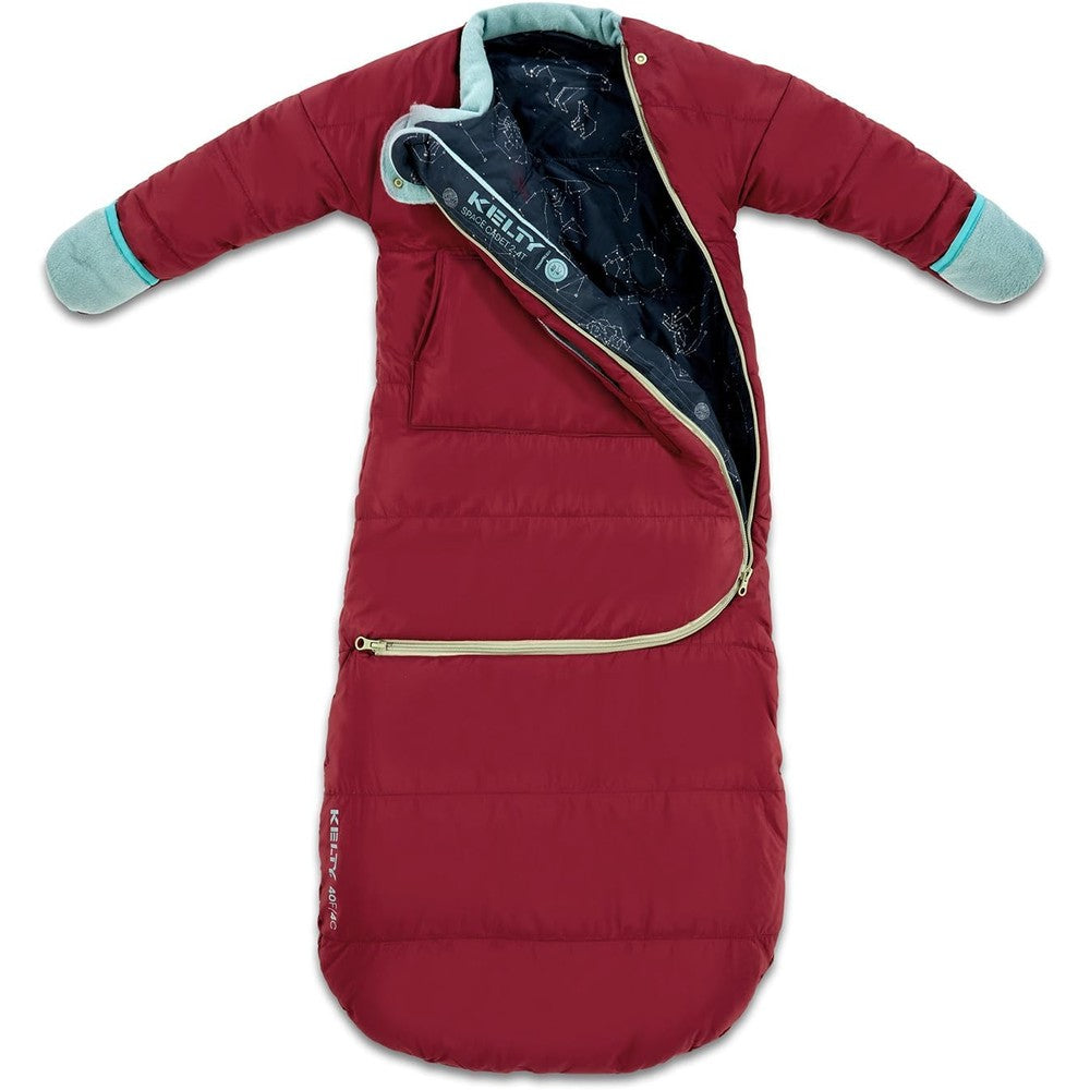 Kelty Space Cadet infant and toddler sleeping bag front view for camping