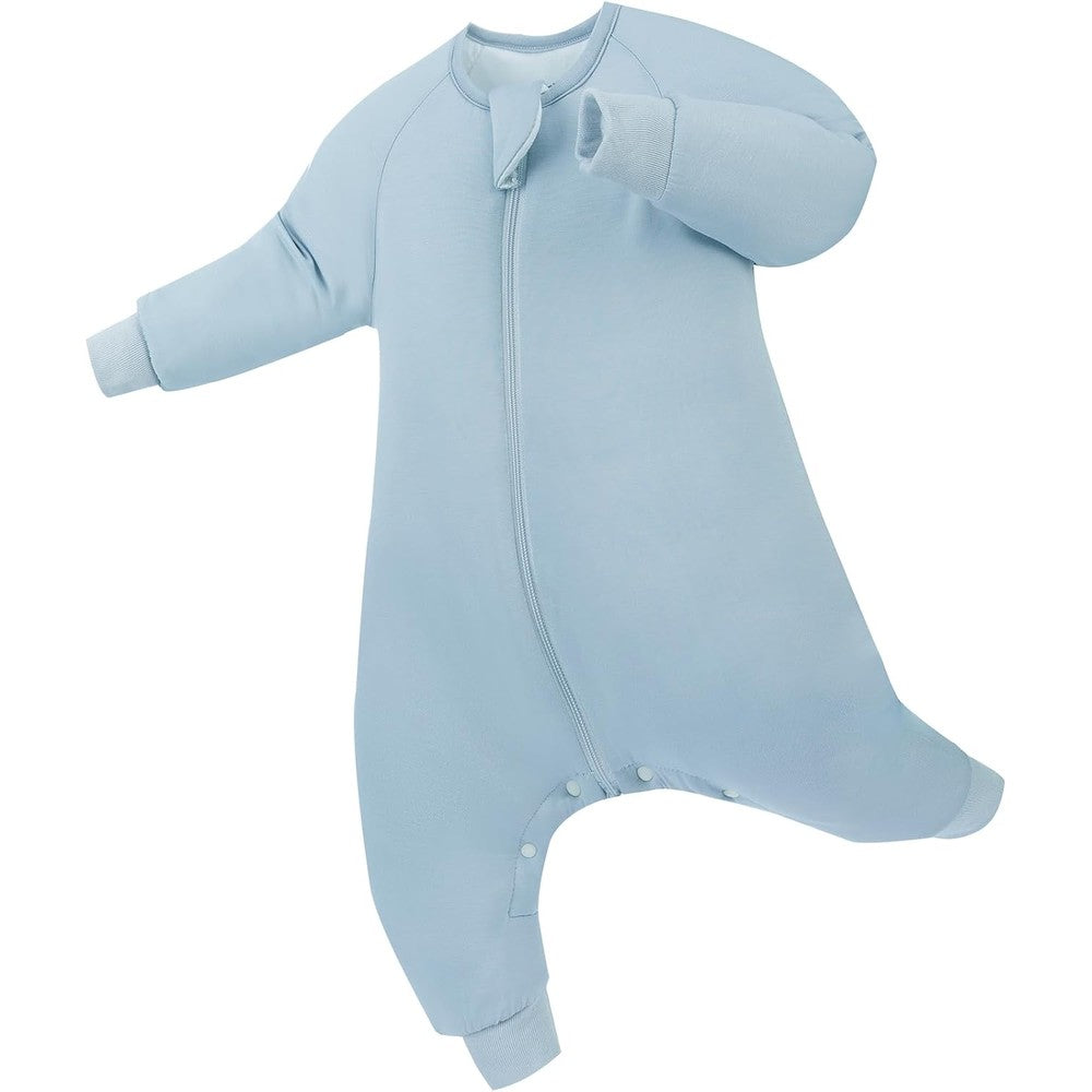 PurComfy Supersoft Active Toddler Sleepsuit premium bamboo wearable blanket front view