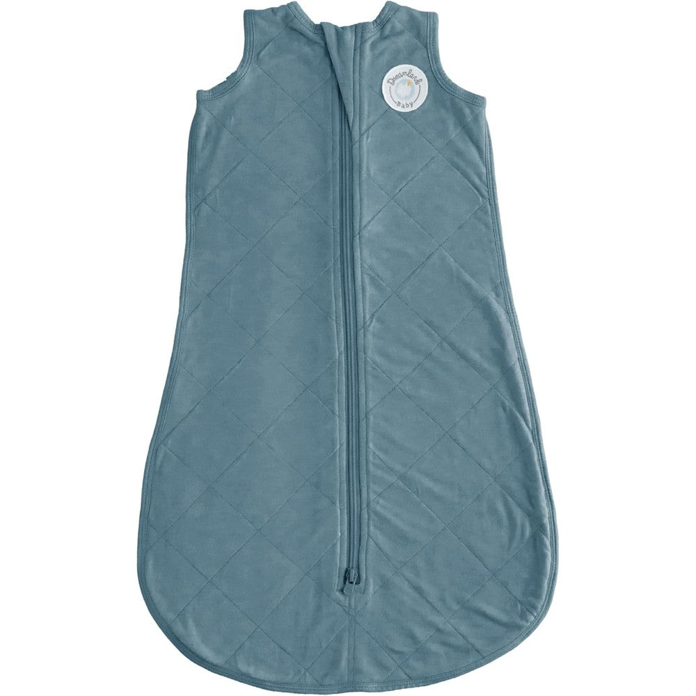 Dreamland Baby Lightweight Bamboo Viscose Sleep Sack front view in Ocean blue color