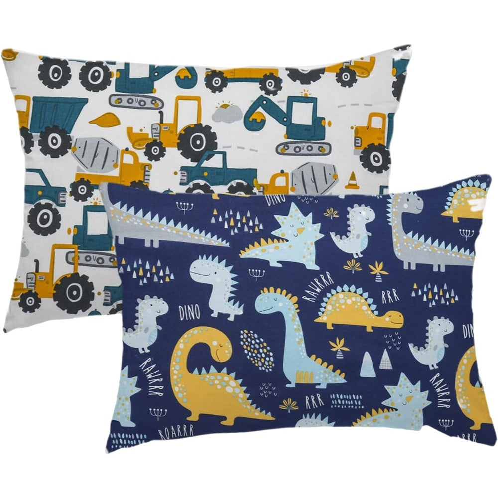 Aisawate kid toddler pillowcase 2 pack front view