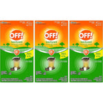 Off! Mosquito Lamp Refills pack of 3 front view showing box branding