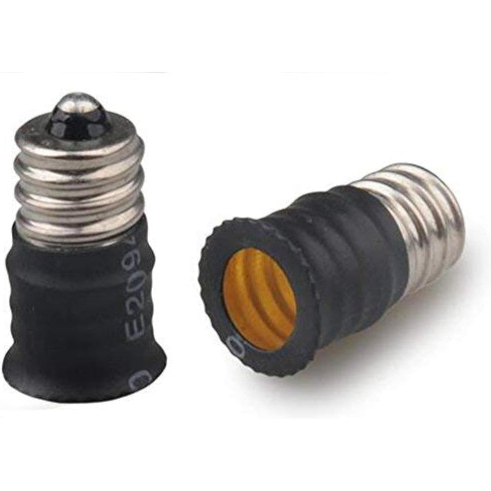 E-Simpo E12 to E12 candelabra lamp socket adapter front view